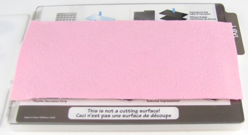 How To Use Sizzix Big Shot Machine To Cut Felt Fabric--Part I : Amy's ...
